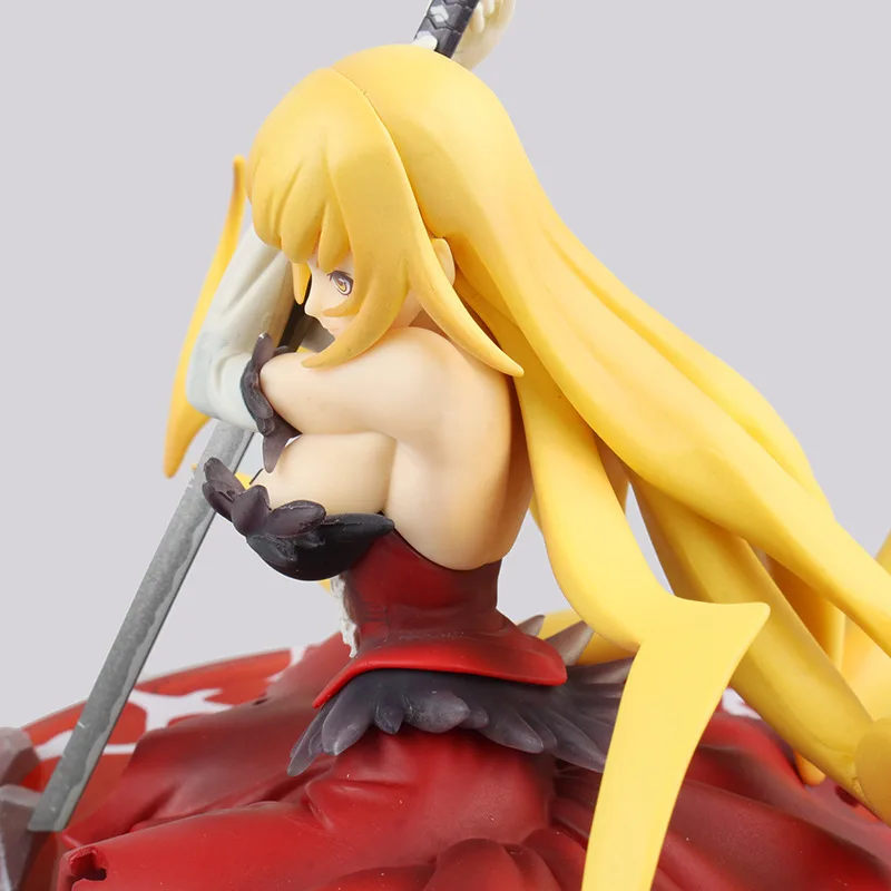 14 см Monogatari GSC вампир Oshino Shinobu фигурка куклы игрушки ПВХ Коллекционная модель