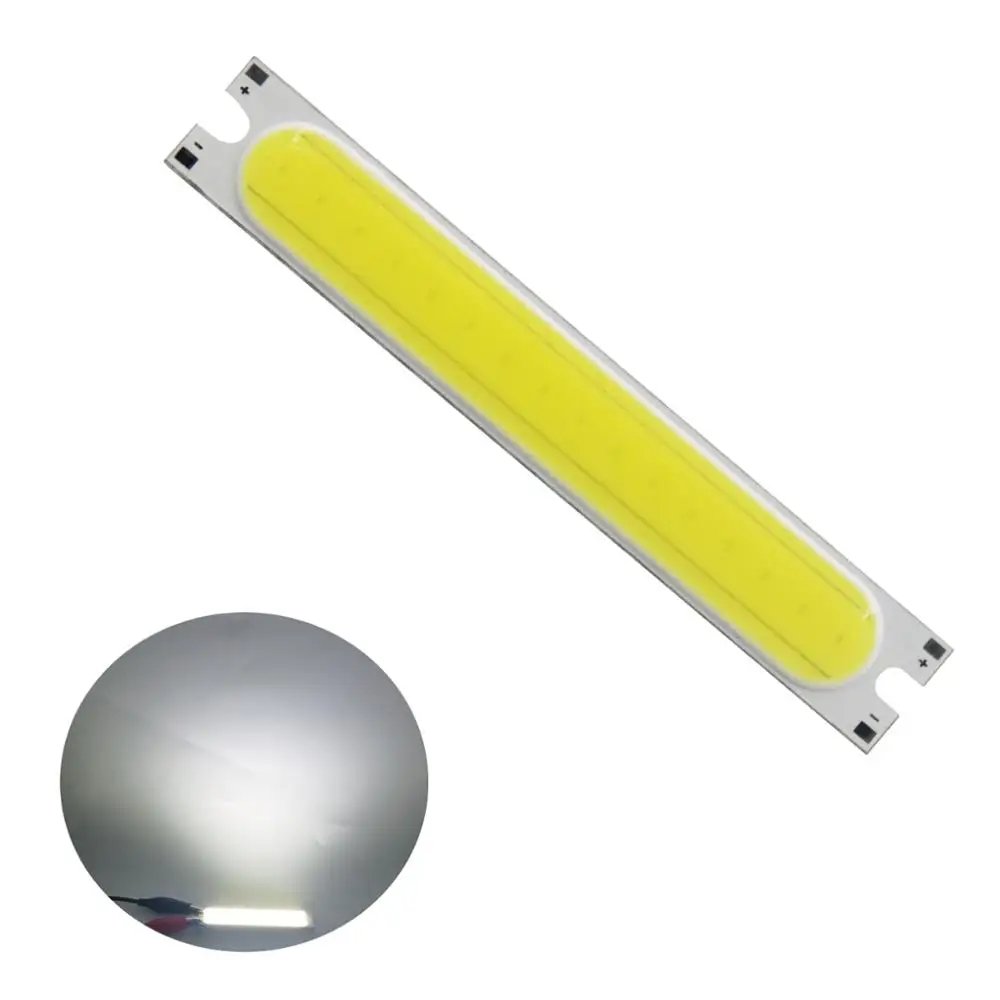 2018 new 3v 3.7v 76x11.5mm 4w diode led cob Strip bar light source for