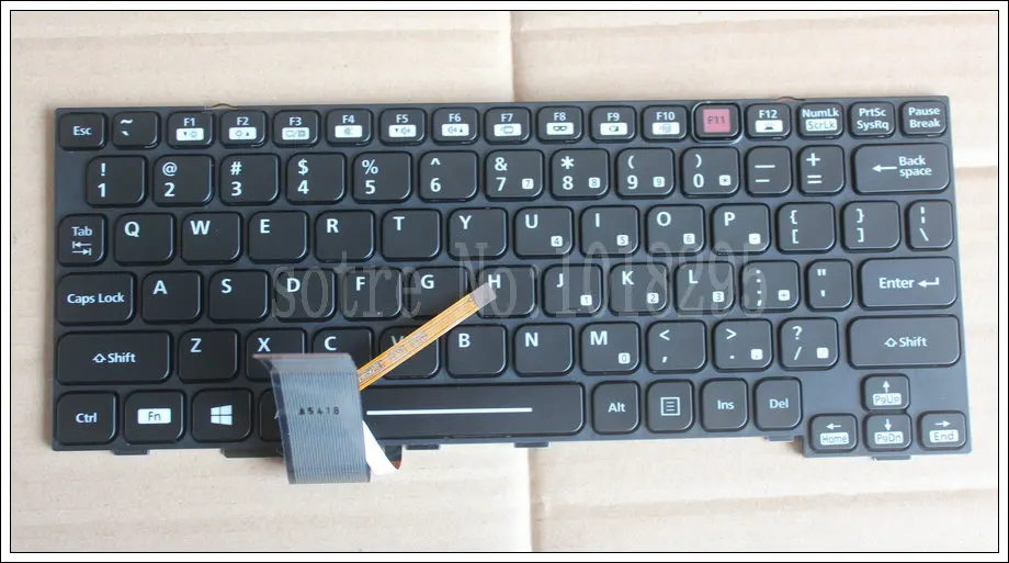 

New US Laptop Keyboard for Panasonic CF-20 keyboard With backlight