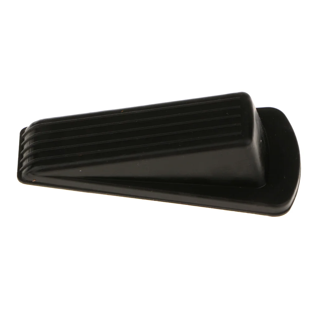 Rubberish Door Stop Doorstopper Interior Floor Doorstop Door Jammer Door Catcher Brown/Black/White