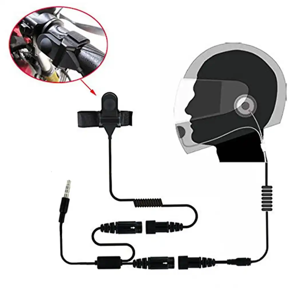 motorcycle helmets with mics