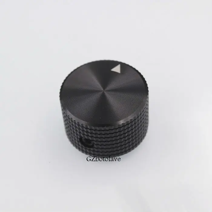 

1pcs black Aluminum potentiometer knob cap / 25MM * 15MM knob for potentiometer Free ship