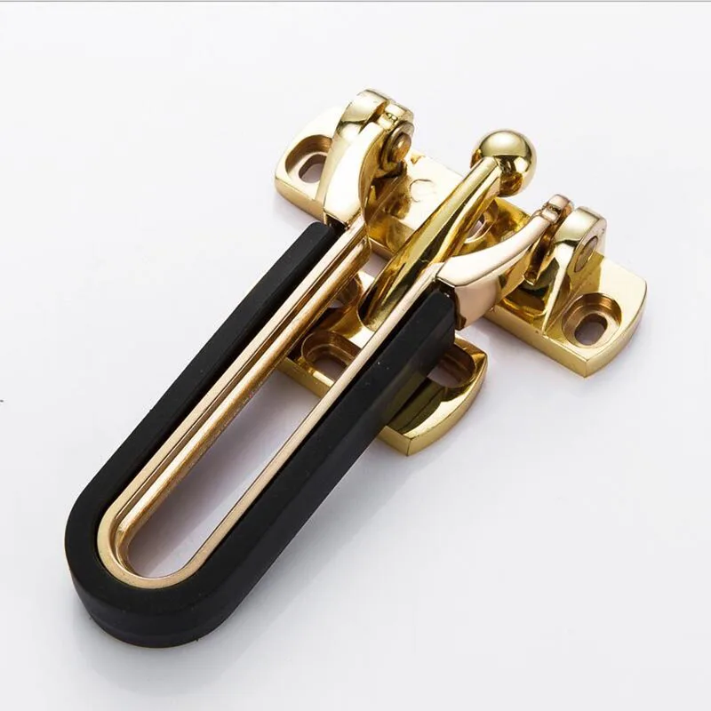 Golden Door Guard / Hotel Room Door Security Chain Buckle Anti