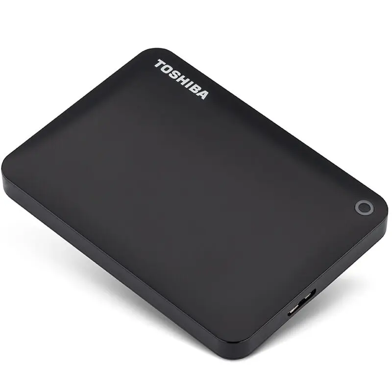 TOSHIBA Canvio ADVANCE 2," внешний жесткий диск 1 ТБ/2 ТБ/3 ТБ Портативный USB 3,0 HDD жесткий диск Настольный Ноутбук хранения Устройств HD V9 - Цвет: BLACK