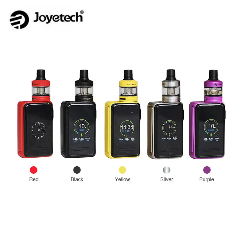 Оригинал Joyetech кубовидной Lite 80 Вт с 2 мл превышать D22 бак TC комплект может быть расширен до 3,5 мл встроенный 3000 мАч Батарея