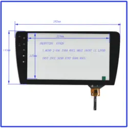 ZhiYuSun Бесплатная доставка GMJ0772B1 282*145 мм емкостный экран GT928