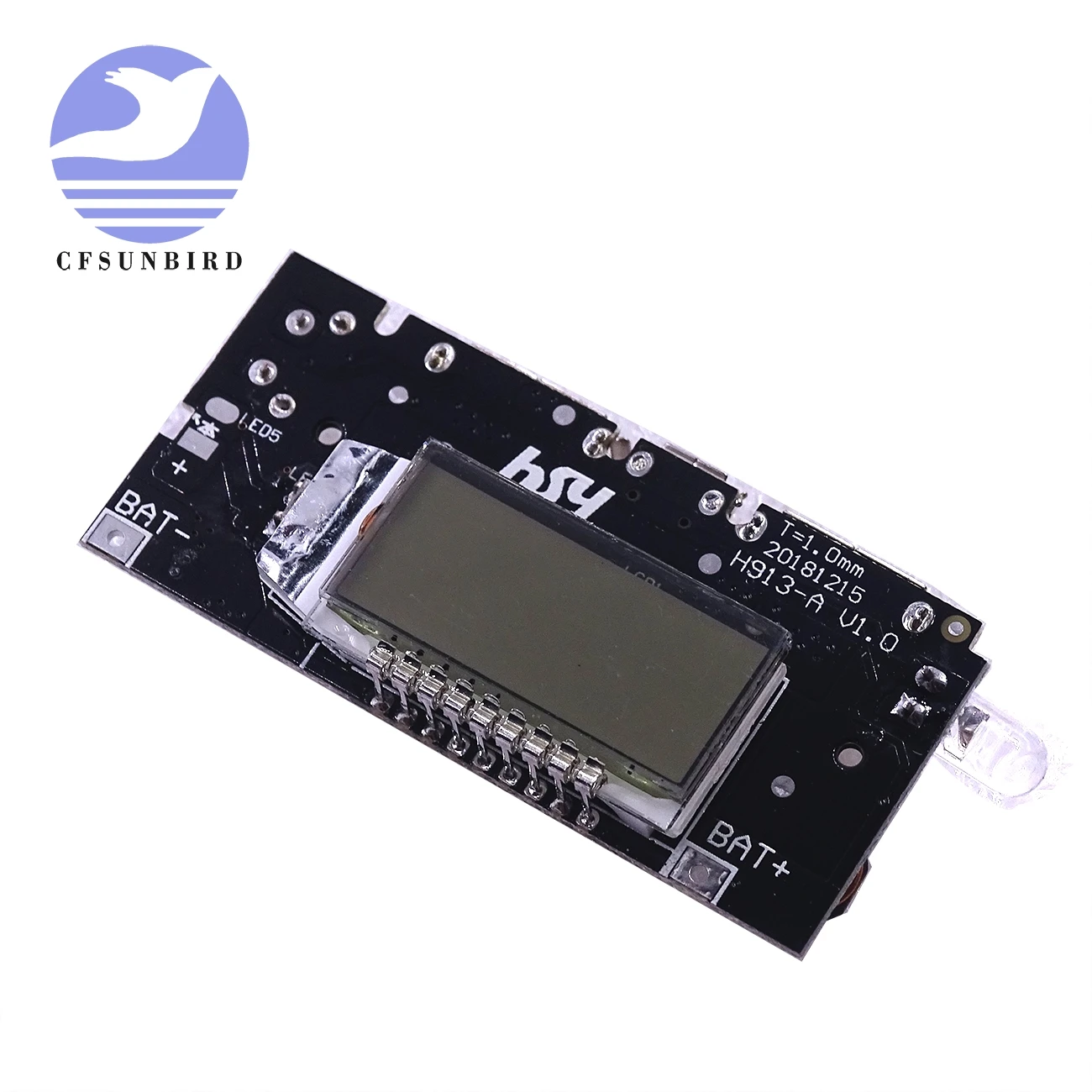 Автоматическая защита 10 шт.! Двойной USB 5V 1A 2.1A Мобильный Внешний аккумулятор 18650