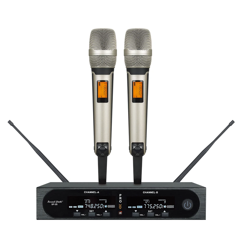 Professional wireless microphone handheld microphone SLX24 size condenser wireless microphonein