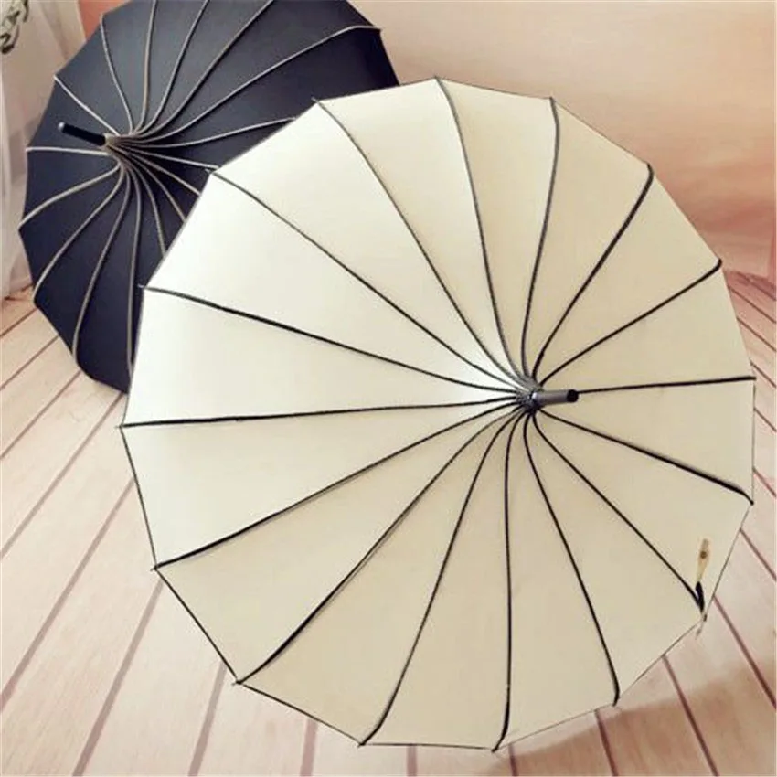 Paraguas pagoda para sombrilla moderna para sol y lluvia, accesorio ligero, 6 colores disponibles, 16 unidades, 10 unidades|rainy umbrella|pagoda umbrellafashion umbrella - AliExpress