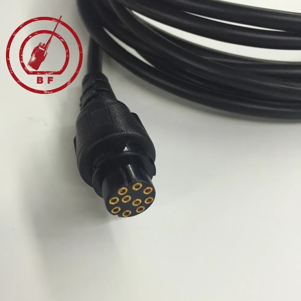 3m9.8ft Removable Separation Hand Microphone Extension Cords for Motorola for MD-780 (2)