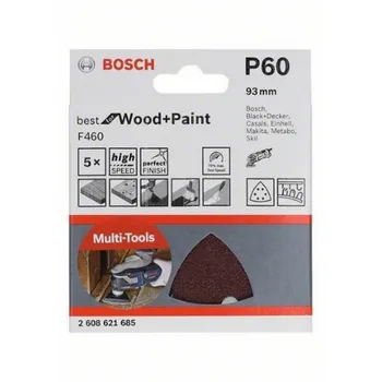 

BOSCH 2608621685 Lija Delta F460 93mm 6 P G60 X5