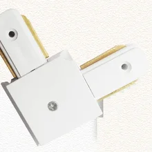 Два-линейная направляющая совместных 110 V 230 V трек прожектор светодиодный прожектор густая алюминиевая Трековый светильник Высокое качество 2-провод части дорожки 10 шт./лот