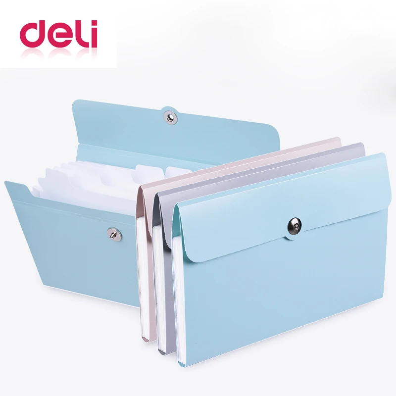 Deli 1 шт. папка для файлов сумка органа A5 коробка органайзера держатель бумаги