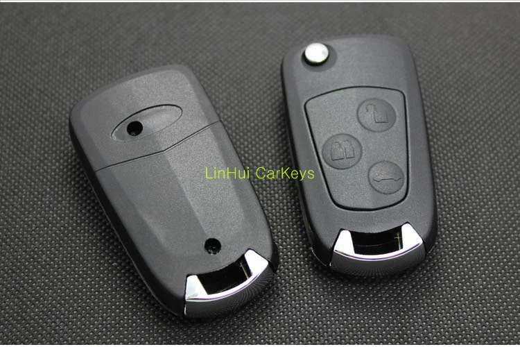 PINECONE для FORD MONDEO FOCUS FIESTA C S MAX GALAXY Key Shell 3 кнопки Uncut Латунное лезвие модифицированный пустой корпус для дистанционного ключа чехол 1 шт