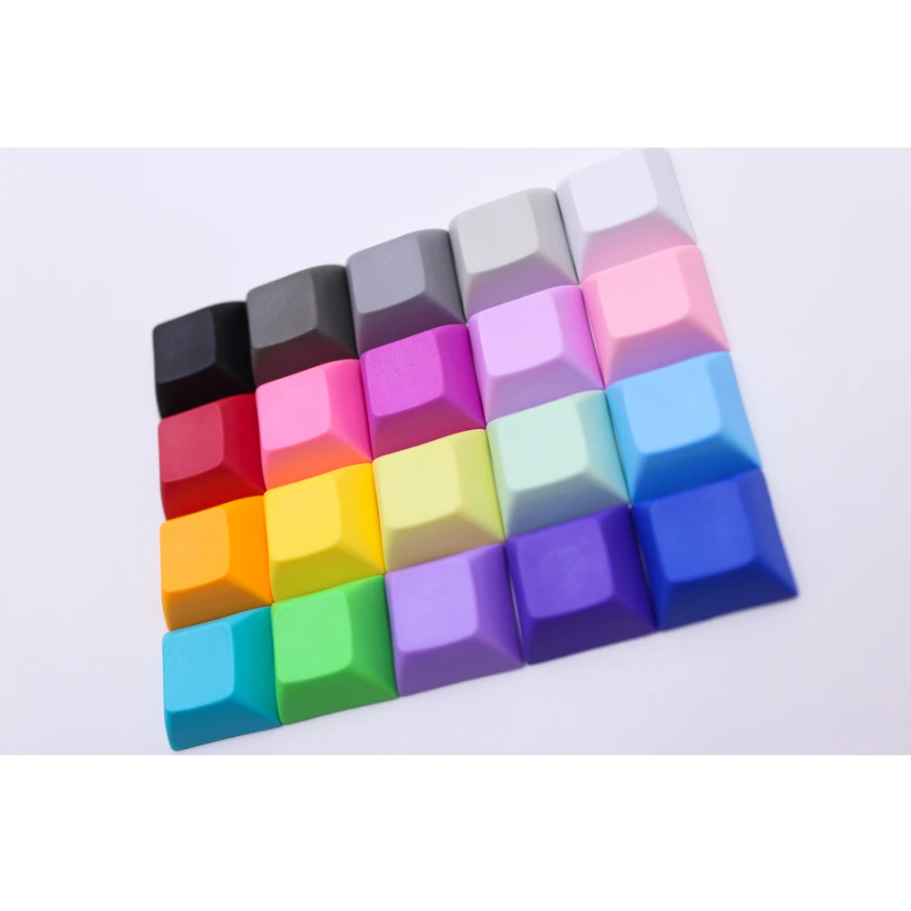 Пустая клавиатура MP 1U DSA Keys PBT смешанные цветные клавиши Cherry MX для проводной