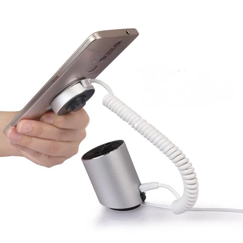 360 degree rotate Cell phone sticker holder security display holder for