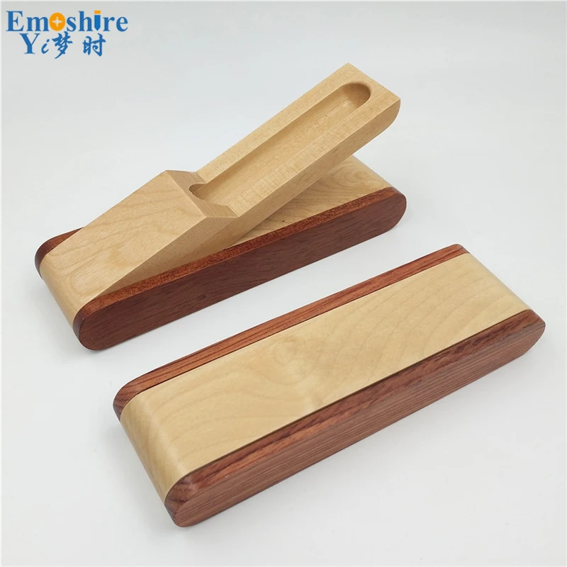 Emoshire Factory direct sales mahogany pieces of wood signature pen suits wooden pen box creative gift customization (16)