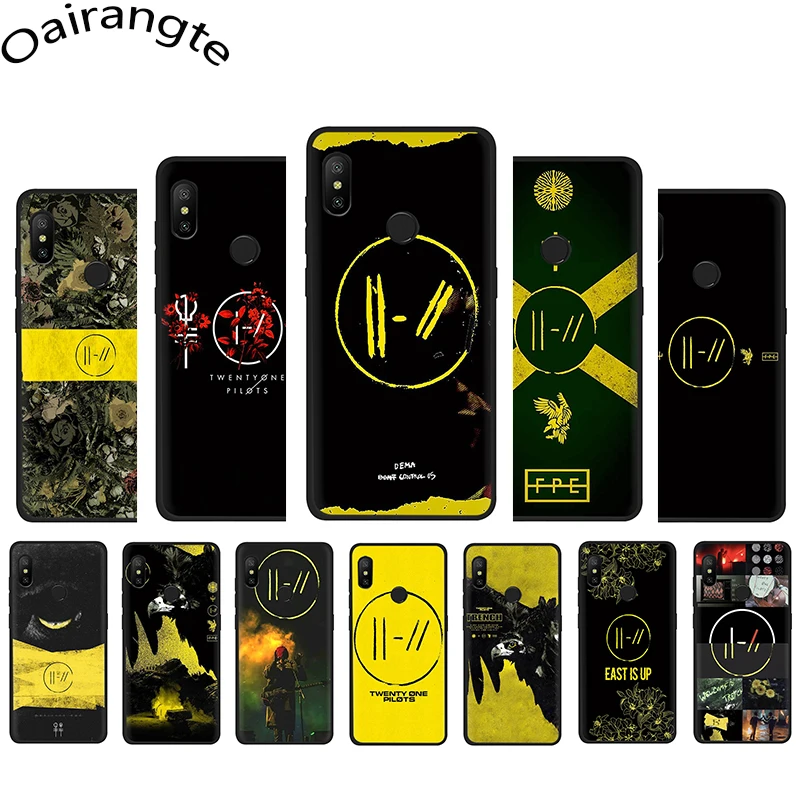

Twenty One Pilots 21 Soft phone cover case for Xiaomi Mi 6 8 A1 A2 5X 6X F1 9 9SE MAX 3