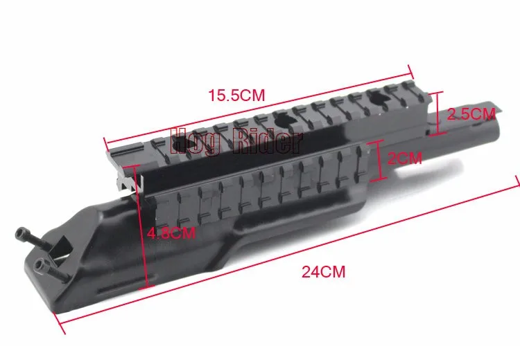 Tactical AK крышка приемника w/Tri-Rail Монтажная система для 47 вариант винтовки Интегральная Пикатинни железа черный
