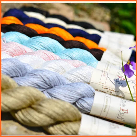 

40g/ball Filofilu U1186 Mercerized Cotton Line Spring And Summer Lace Hand-Woven The Tape Yarn Baby Thin Yarn10*40g