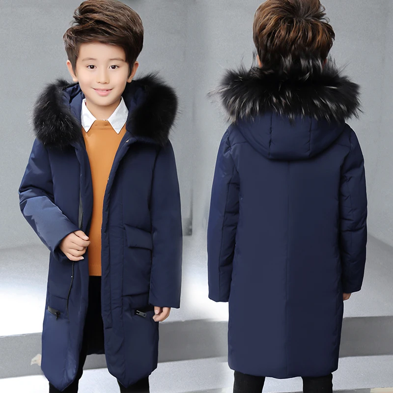 winter-children-s-duck-down-jackets-down-parkas-fur-big-boy-coats-kids