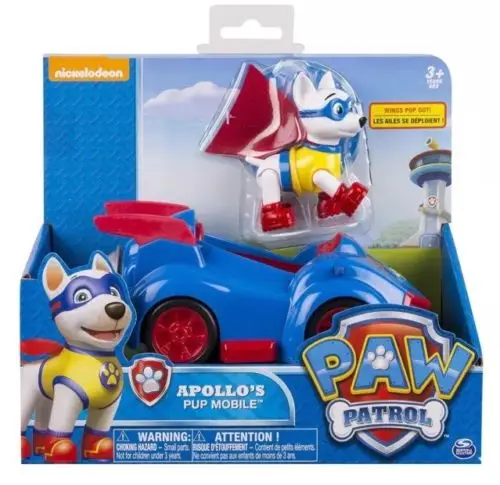 

Genuine Paw Patrol Apollo Ryders Everest Rescue ATV Vehicle Poseable Ryder Figure Ages 3 Thru 8 / kids birthday toy original box