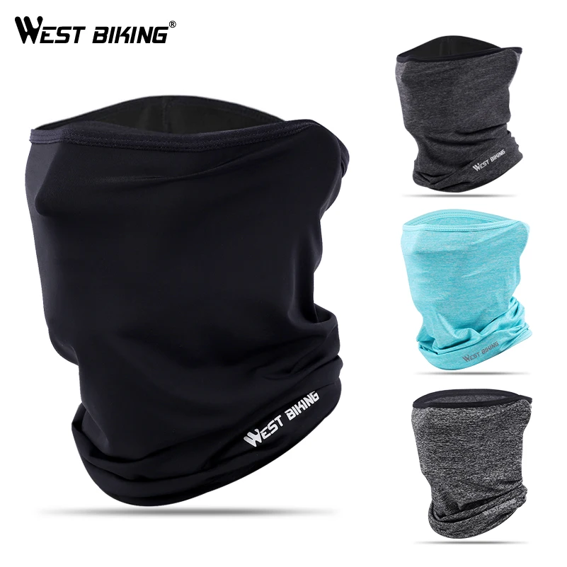 

WEST BIKING Summer Anti-sweat Cycling Face Mask Breathable Headwear Cycling Caps Running Bicycle Bandana Sports Scarf Face Mask