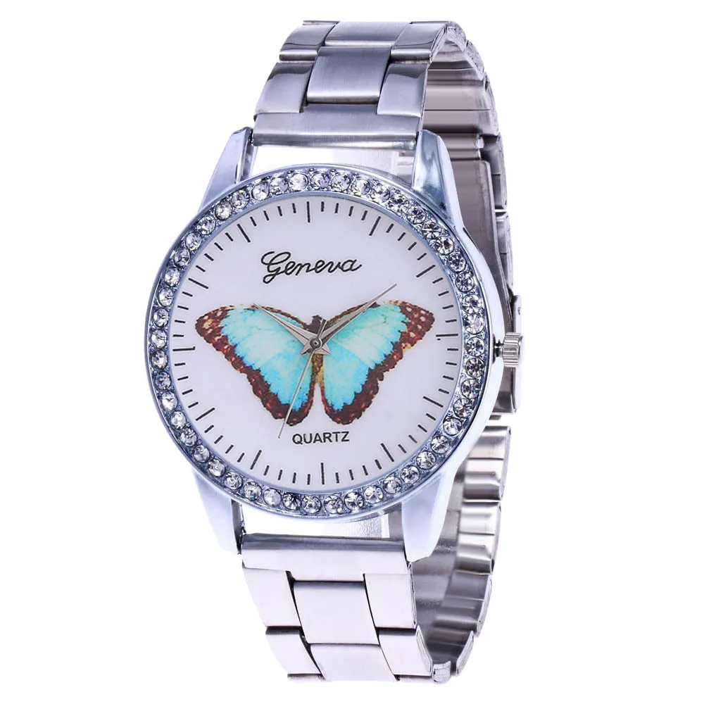 Modern Fashion Women Multi patterns Stainless Steel Band Analog Quartz Round Watch Casual Wristwatch Gift For Female Modern Fashion Women Multi patterns Stainless Steel Band Analog Quartz Round Watch Casual Wristwatch Gift For Female