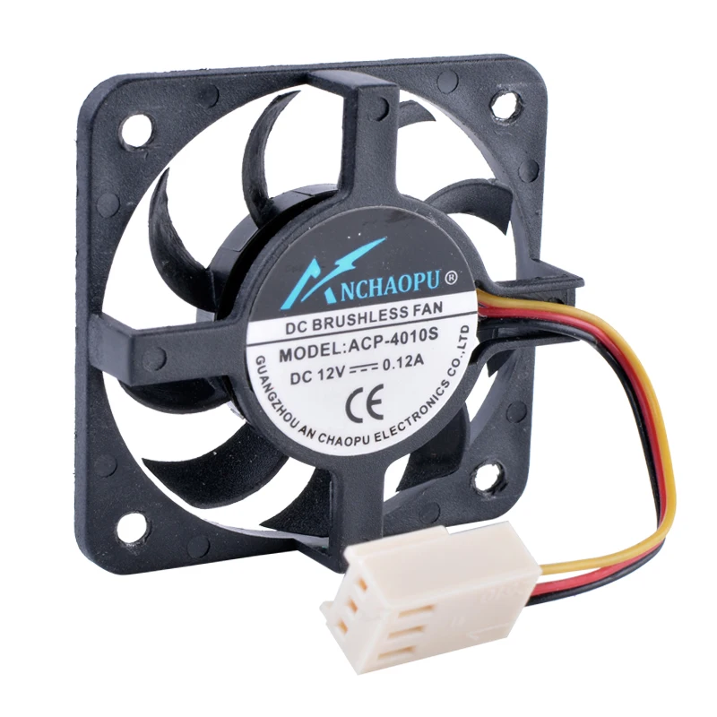 

North and South Bridge Radiator Fan 40mm fan 4010 40x40x10mm 3-wire 3pin 12V 0.10A Heatsink Fan