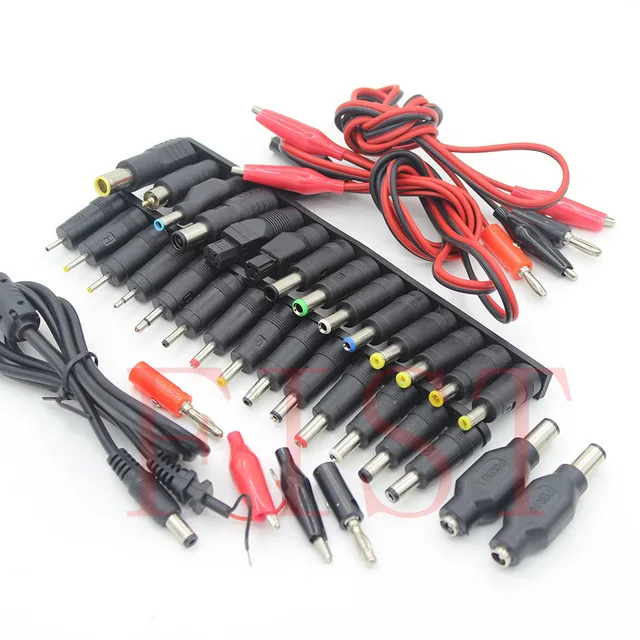 

39pcs/Set Universal DC Power Supply Adapter Connector Plug DC conversion head for HP IBM Dell Apple Notebook Cable