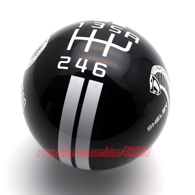 Universal 5MT 6MT Speed Shift Knob Snake Shifter Resin Ball Shaped