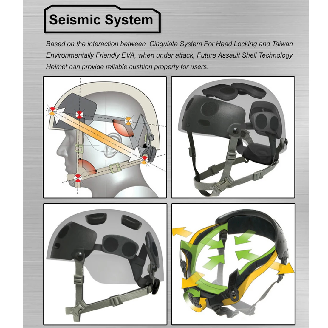 Excellent Surwish Tactical Helmet FAST Round Hole Helmet 5