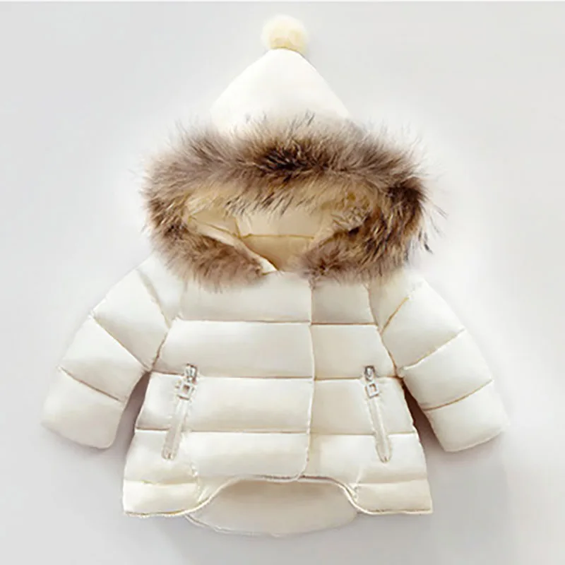 

children's clothing baby girl parkas winter casual cotton girls jacket zipper hooded kids girl coat 2 3 4 6 8 year girl clothing