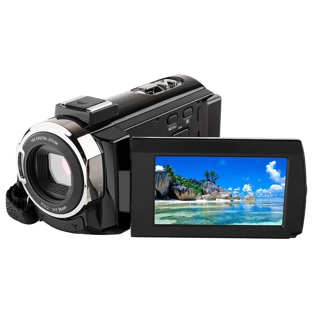 Видеокамера DV 4K Ультра HD WIFI lcd HD 1920P 48MP 16X Цифровая видеокамера с зумом инфракрасная Ночная 22W пикселей профессиональная видеокамера