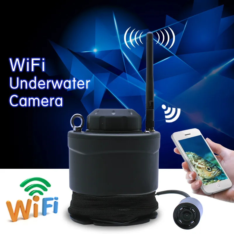 Lucky Brand Рыболокаторы Портативный WI FI подводный Камера ff3309 80 м Беспроводной