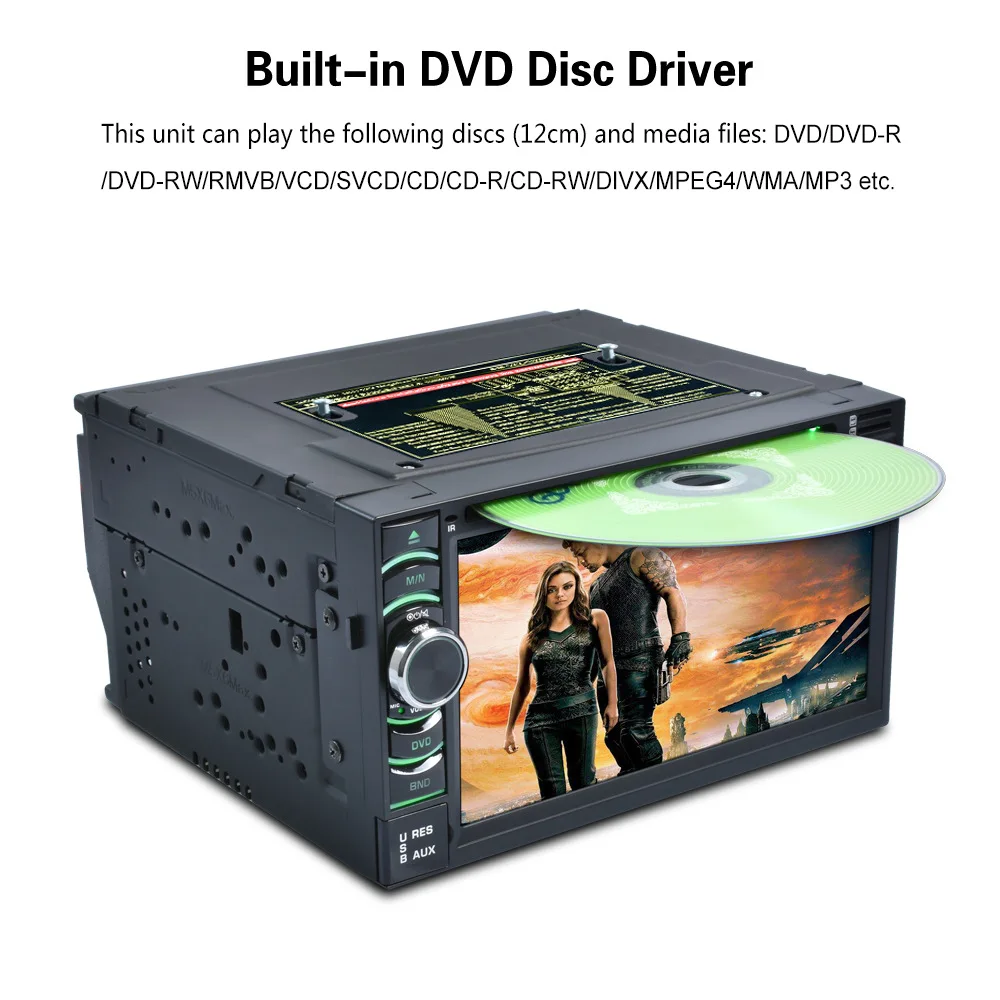 Sale Universal 2 Din Car Radio Android Car DVD Player GPS Navigator 2din Stereo Auto Radio Cassette Recorder Support Rear View Camera 3