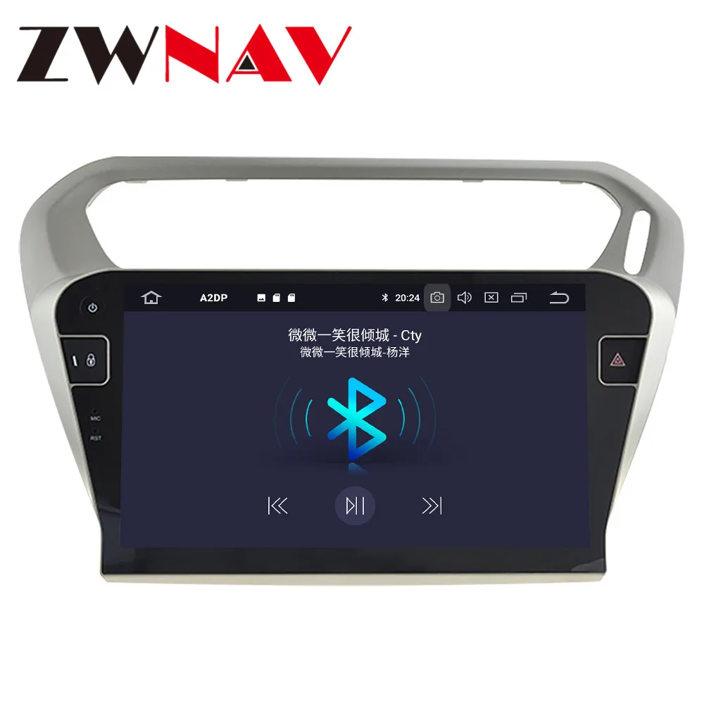 Zwnav Android 9,0 4+ 32 ГБ Автомобильный noDVD плеер для PEUGEOT 301 для Citroen Elysee- радио Ibiza gps навигация зеркальное соединение