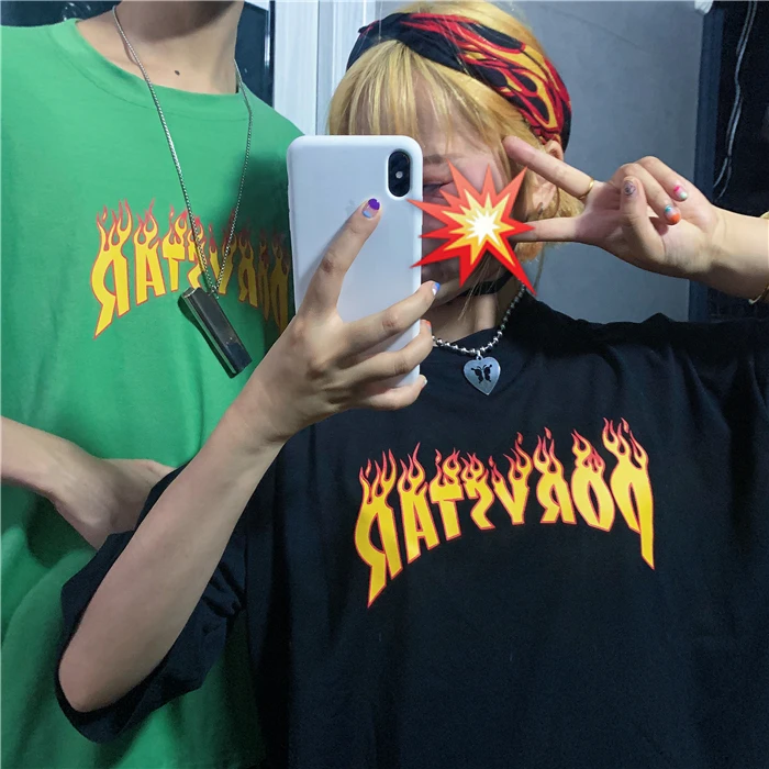 Футболки женские с буквенным принтом летние свободные Harajuku o-образным вырезом студенческие с коротким рукавом футболки Ретро Универсальные женские s корейский стиль