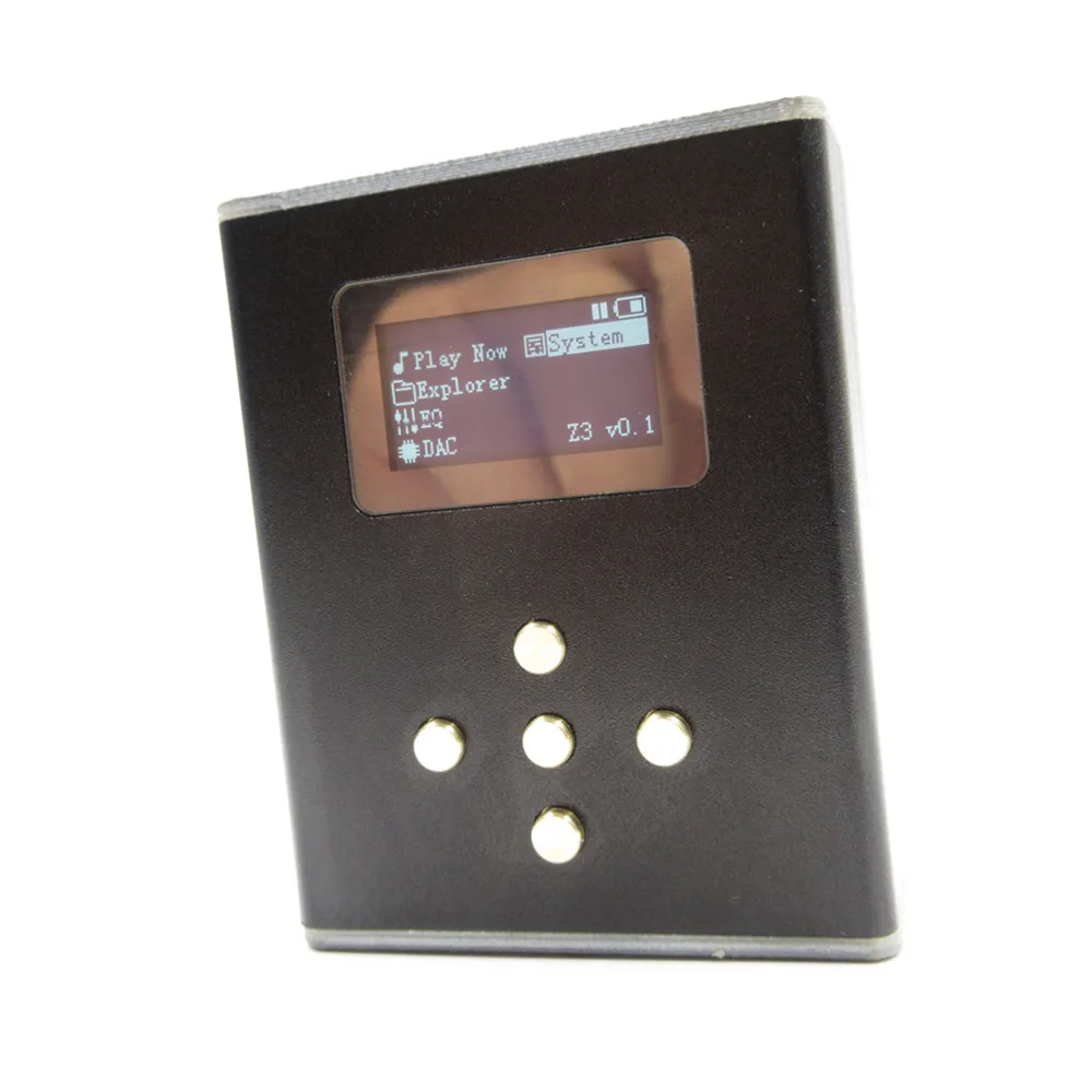 Новинка DIY Zishan Z3 0 96 дюймов OLED музыка без потерь MP3 HiFi музыкальный плеер DAC CS43198