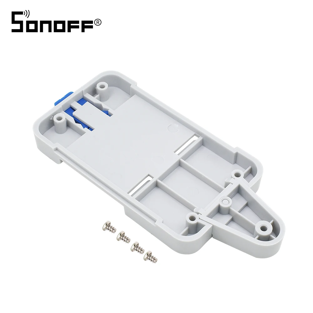 

10PCS SONOFF DR DIN Rail Tray Adjustable Mounted Rail Case Holder For Wifi Remote Control Switch Sonoff Basic/RF/Pow/TH10/16