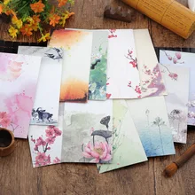 1 шт. [] китайский стиль конверт в китайском стиле 5 конверт античный вертикальный Конверт 12 опционально