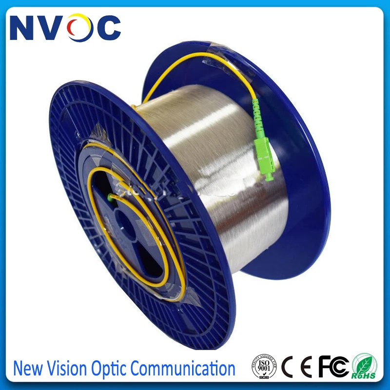 

OTDR Dead Zone Eliminator,Fiber Rings,SC/APC Fiber Optic OTDR Launch Cable Box 1km SM 1310/1550nm,G657A1