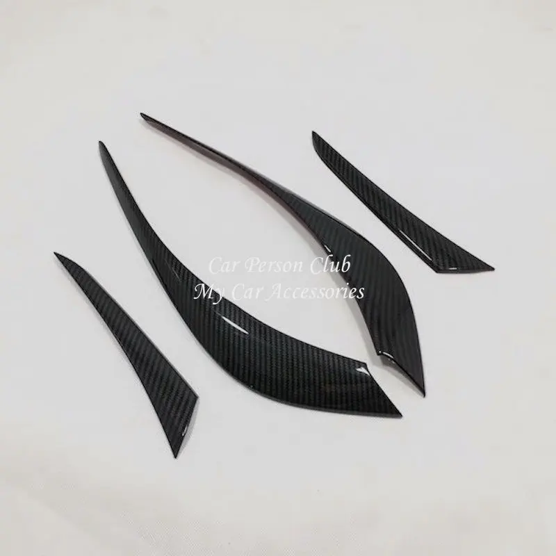 

For 2017 2018 Mazda CX-5 CX5 2nd Gen Tail Light Frame Eyebrow Cover Rear Lamp Strips Trims Carbon Fibre Car-Styling Accessories