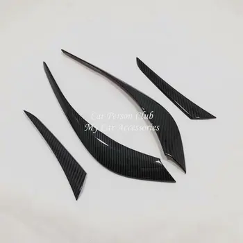 

For 2017 2018 Mazda CX-5 CX5 2nd Gen Tail Light Frame Eyebrow Cover Rear Lamp Strips Trims Carbon Fibre Car-Styling Accessories