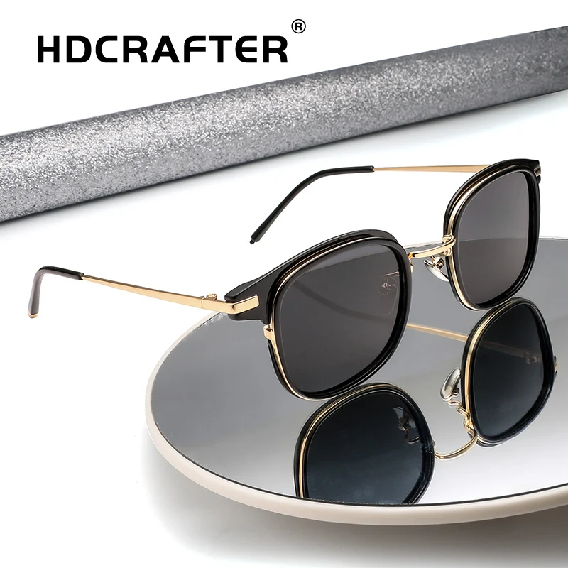 HDCRAFTER роскошные солнцезащитные очки Для женщин Модный кошачий глаз для фирменный