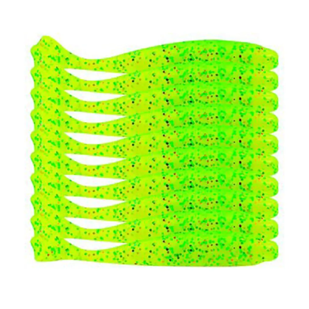 DW6064 10 шт. Мягкая приманка искусственная силиконовая приманка для рыбалки снасти силиконовая приманка - Цвет: B 7cm