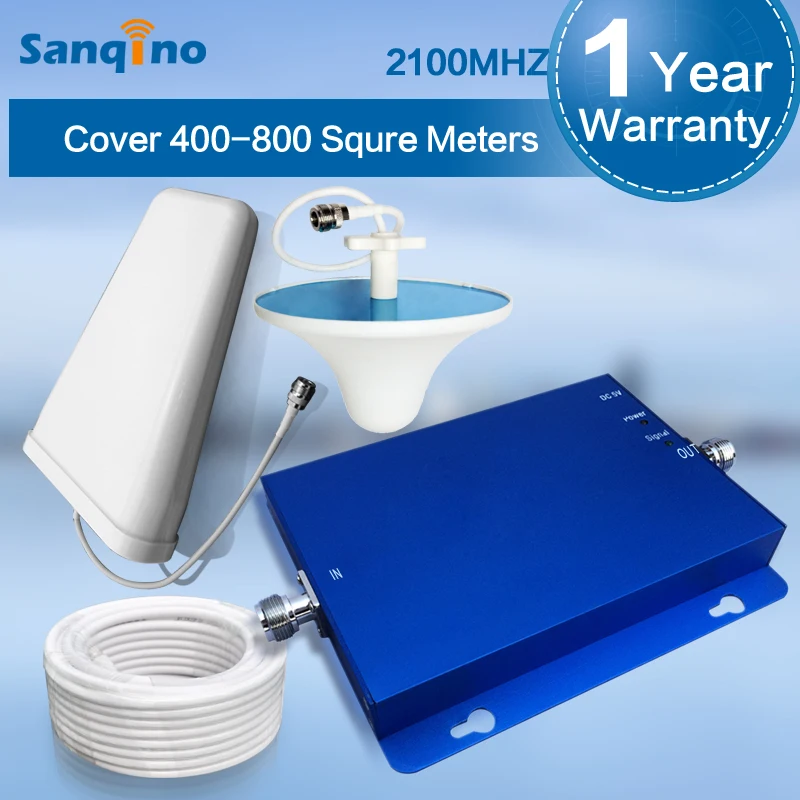 Sanqino 3G Signal Boosters Mini W CDMA 2100MHz Mobile