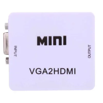 HD 1080 P мини VGA конвертер HDMI с аудио VGA2HDMI устройство для видеосъемки адаптер видео