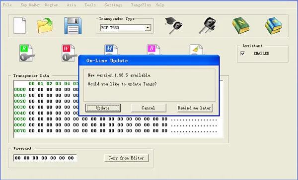 Tango Key Programmer V1.112+ ForTo-yota Key Maker+ эмуляторы SLK-01+ SLK-02+ SLK-03+ SLK-04+ авторизация программного обеспечения SLK-05