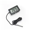 Termómetro Digital LCD para peces, refrigerador de tanque, medidor electrónico de temperatura del agua, 1M de línea, Sensor impermeable en blanco y negro, Uds. ► Foto 3/6